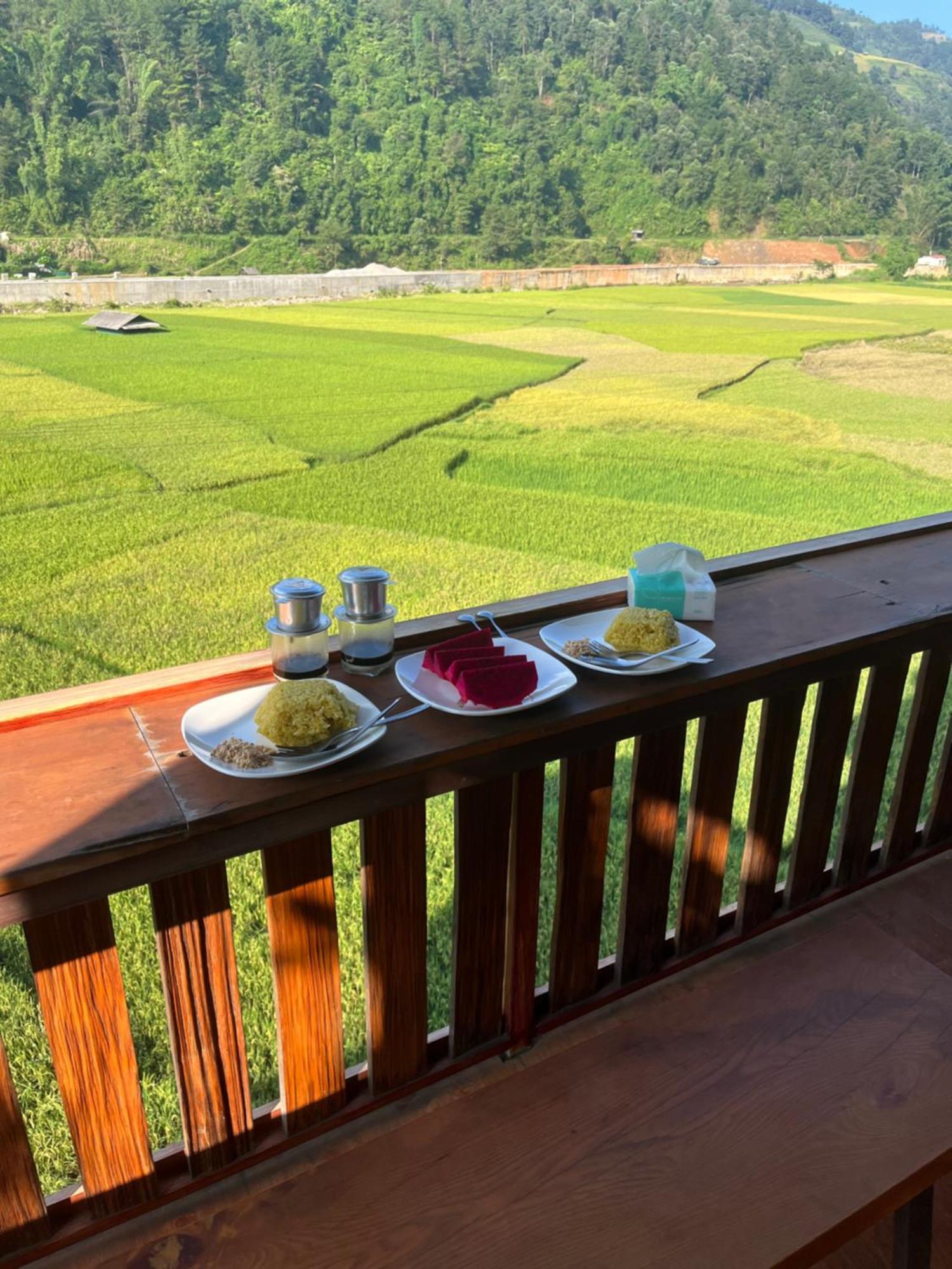 Homestay Hoa Thao - Bus ,Trek & Motorbike Mu Cang Chai Exterior foto